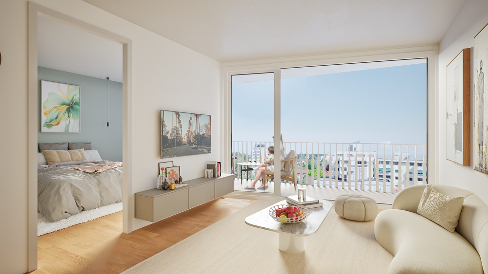 Etagenwohnung Konstanz Konstanz-Fürstenberg - 2 Zimmer, 51 m&sup2;, 400.100&euro; | Angebot:24544272