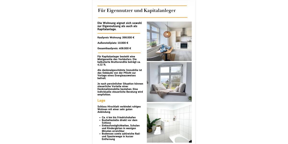 Erdgeschoßwohnung Friedrichshafen Ailingen - 4 Zimmer, 92 m&sup2;, 398.000&euro; | Angebot:26987249