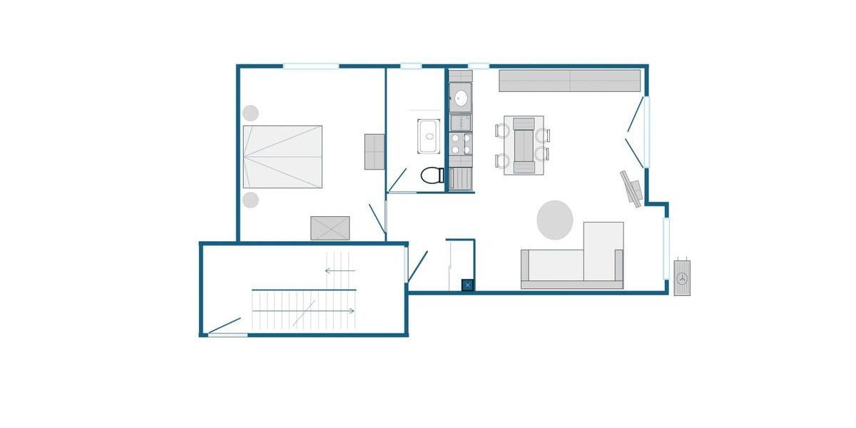 Erdgeschoßwohnung Uhldingen-Mühlhofen Mühlhofen - 2 Zimmer, 57 m&sup2;, 299.000&euro; | Angebot:27185798