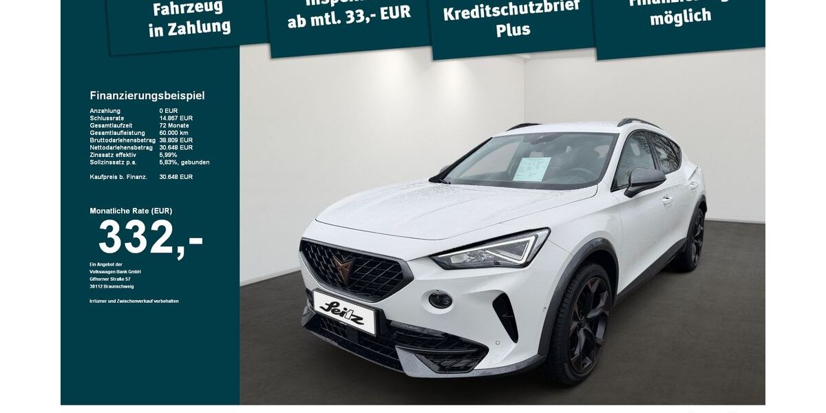 Cupra Formentor 64.360 km 29.348 &euro; Weingarten 88250