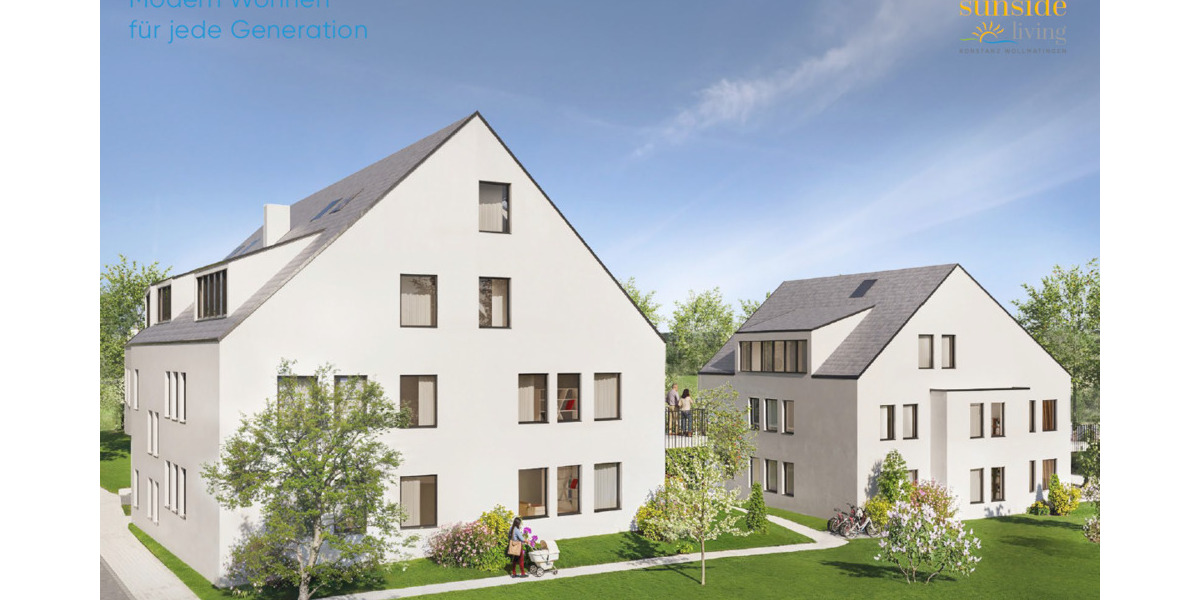 Etagenwohnung Konstanz Wollmatingen - 3 Zimmer, 641.200&euro; | Angebot:25675240