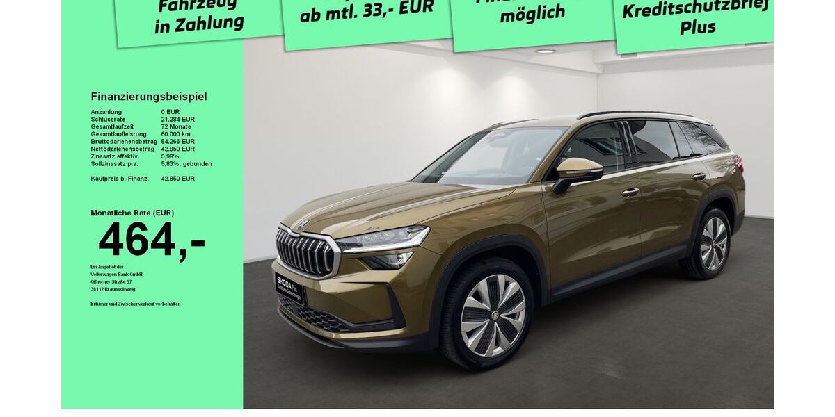 Skoda Kodiaq 30.000 km 42.850 &euro; Wangen im Allgäu 88239
