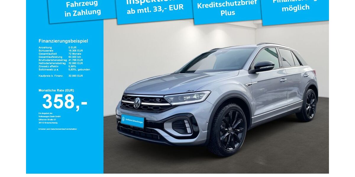 VW T-Roc 27.515 km 32.990 &euro; Wangen im Allgäu 88239