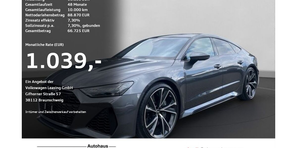 Audi RS7 75.557 km 87.120 &euro; Ravensburg 88214