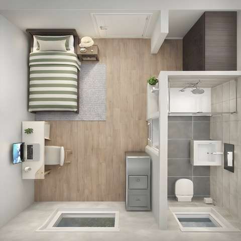 Etagenwohnung Friedrichshafen Allmannsweiler - 1 Zimmer, 14 m&sup2;, 139.000&euro; | Angebot:25901327