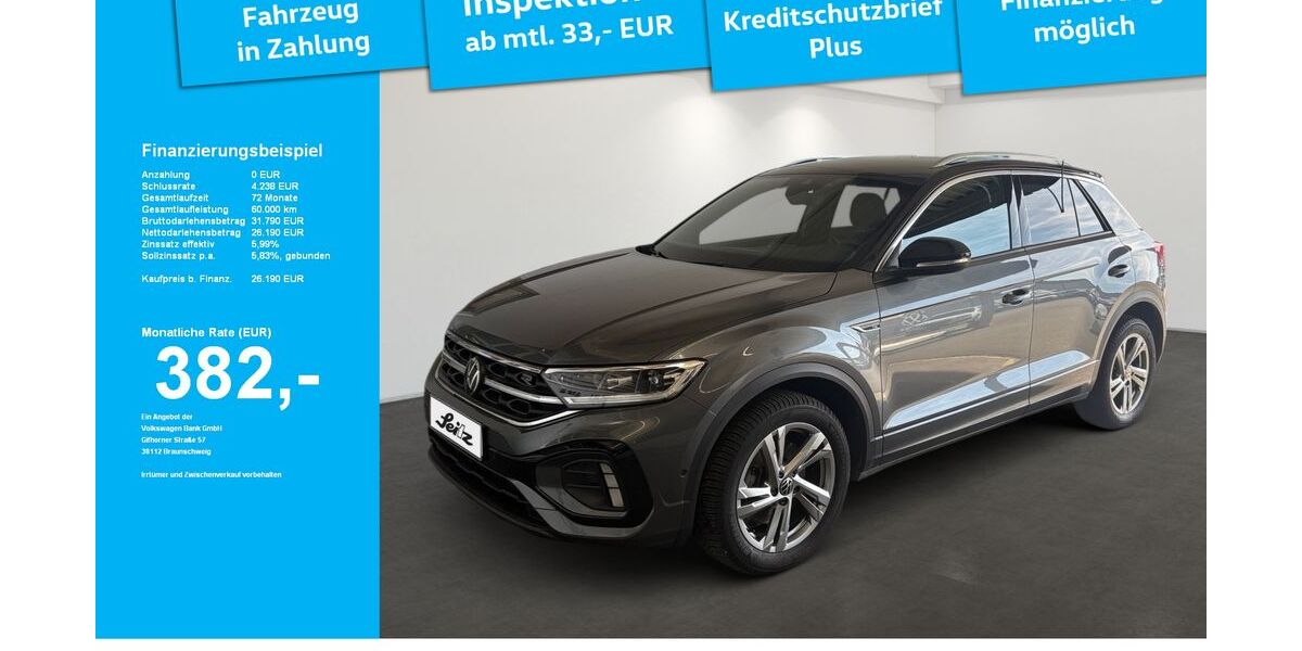 VW T-Roc 34.954 km 26.190 &euro; Weingarten 88250