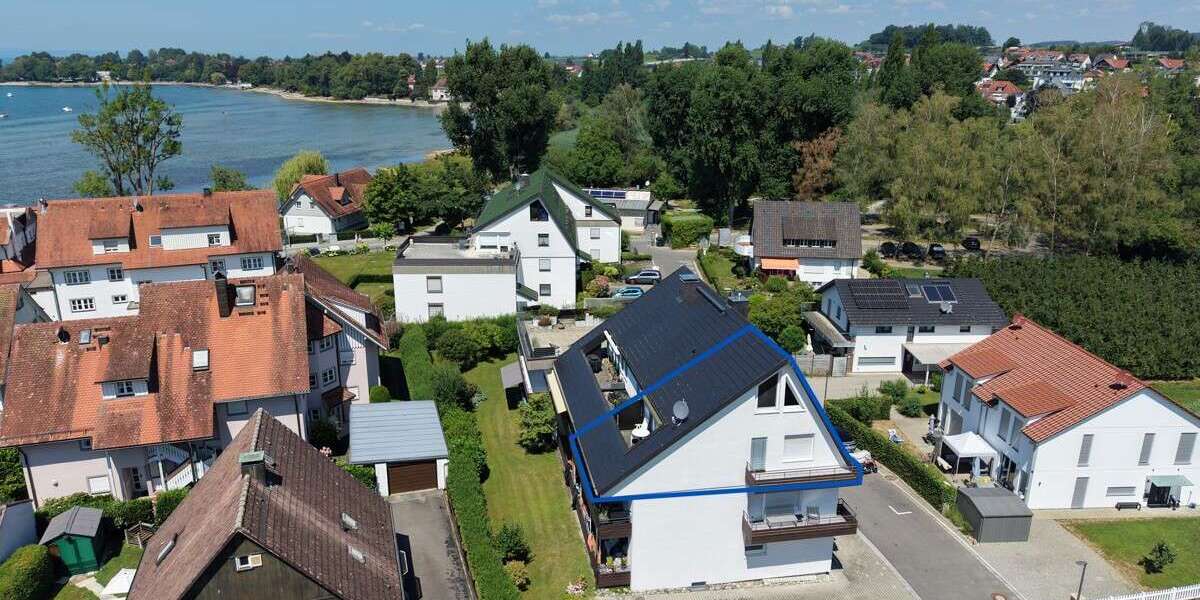 Etagenwohnung Wasserburg (Bodensee) - 2.5 Zimmer, 70 m&sup2;, 450.000&euro; | Angebot:26380072