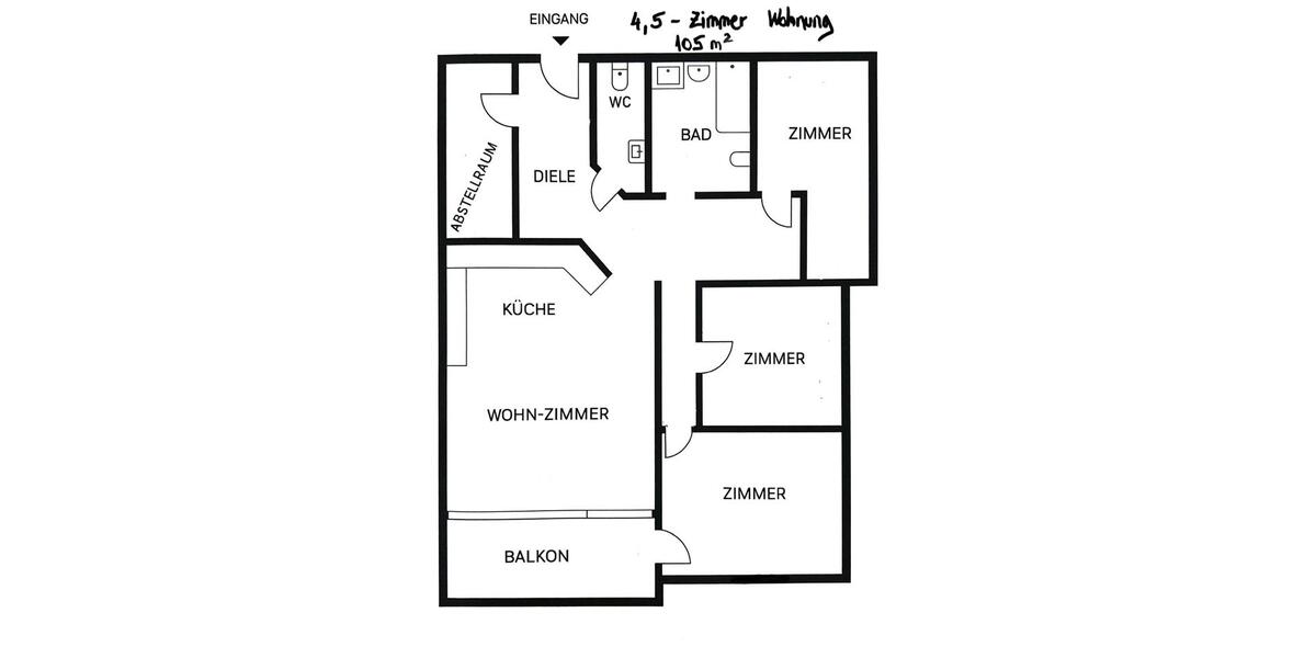 Erdgeschoßwohnung Meersburg - 4.5 Zimmer, 105 m&sup2;, 495.000&euro; | Angebot:25285756