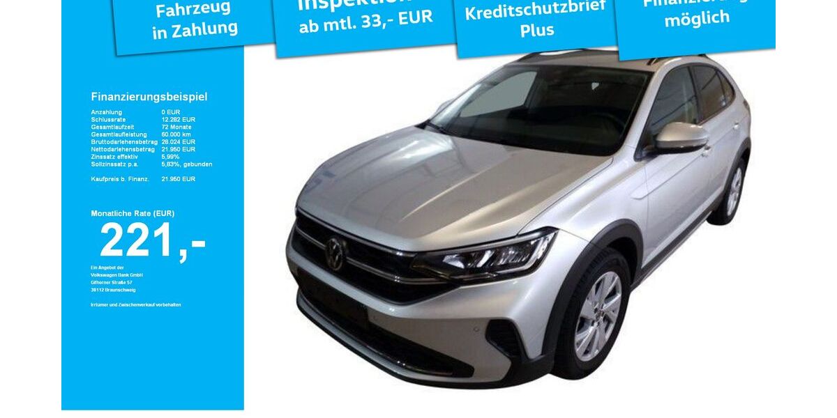 VW Taigo 7.400 km 20.850 &euro; Wangen im Allgäu 88239