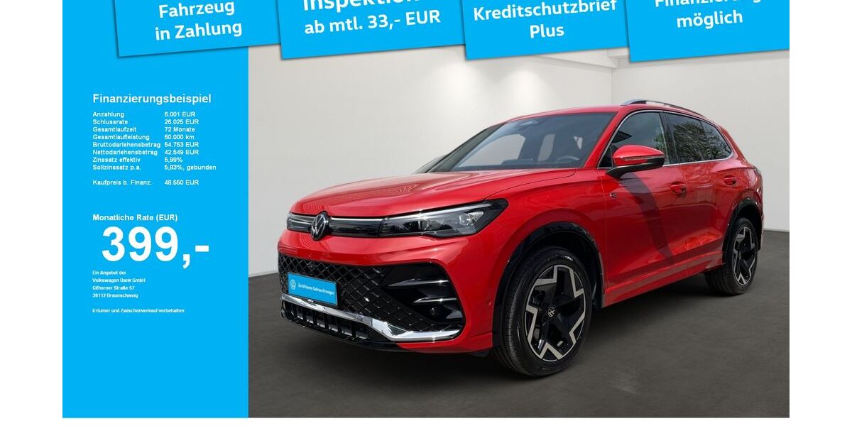VW Tiguan 7.970 km 48.550 &euro; Wangen im Allgäu 88239