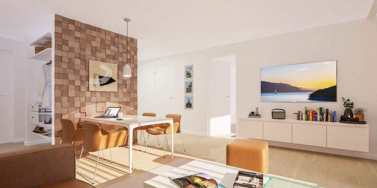 Etagenwohnung Friedrichshafen Ailingen - 2 Zimmer, 57 m&sup2;, 341.600&euro; | Angebot:25697099