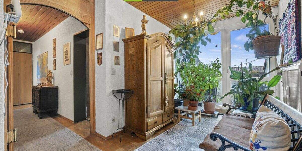 Etagenwohnung Friedrichshafen Allmannsweiler - 3 Zimmer, 73 m&sup2;, 245.000&euro; | Angebot:25915554