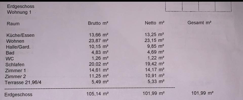 Erdgeschoßwohnung Friedrichshafen - 4 Zimmer, 102 m&sup2;, 1.800&euro; | Angebot:24841698