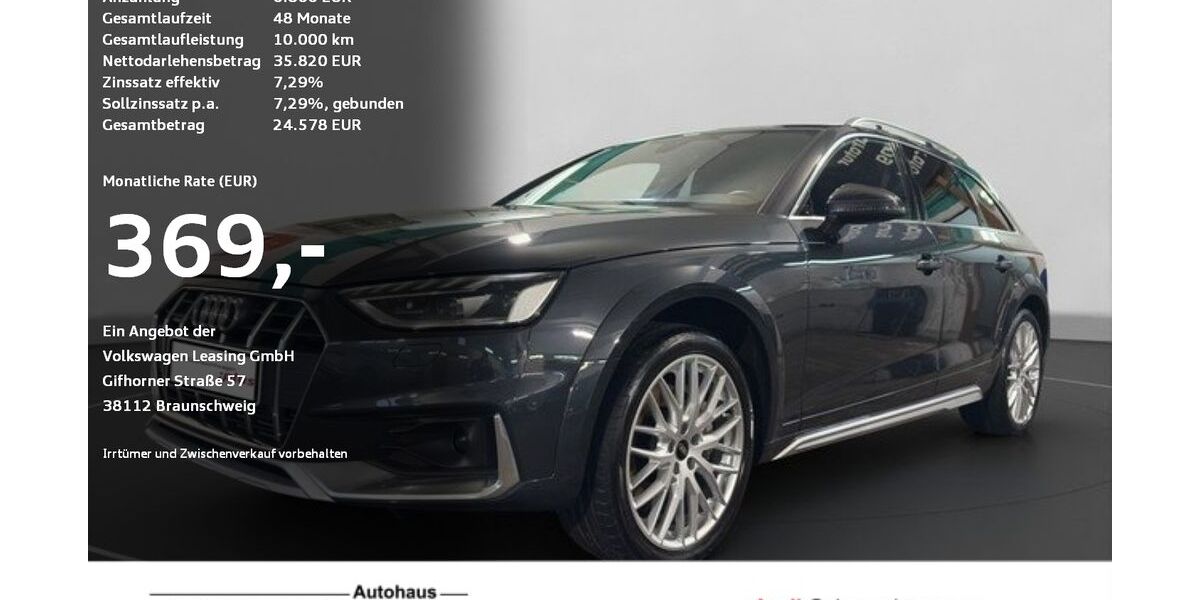 Audi A4 Allroad 71.677 km 33.760 &euro; Ravensburg 88214