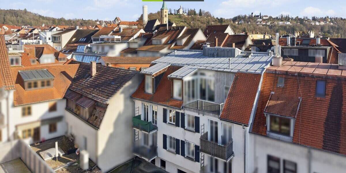 Etagenwohnung Ravensburg Innenstadt - 2 Zimmer, 39 m&sup2;, 175.000&euro; | Angebot:25938753