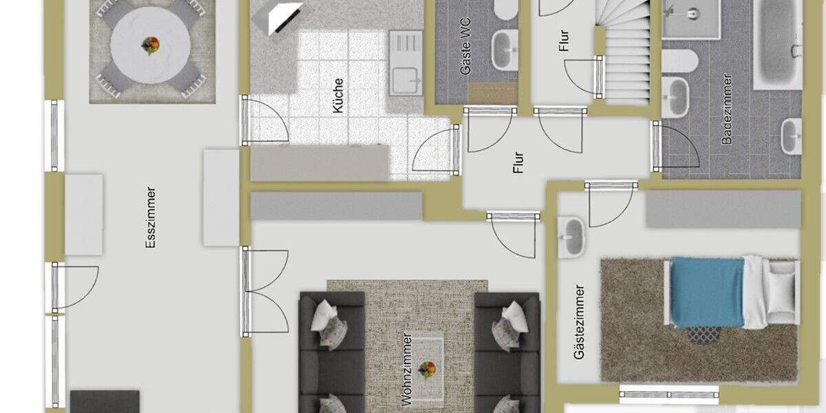 Einfamilienhaus Friedrichshafen Allmannsweiler - 7 Zimmer, 151 m&sup2;, 635.000&euro; | Angebot:25836841