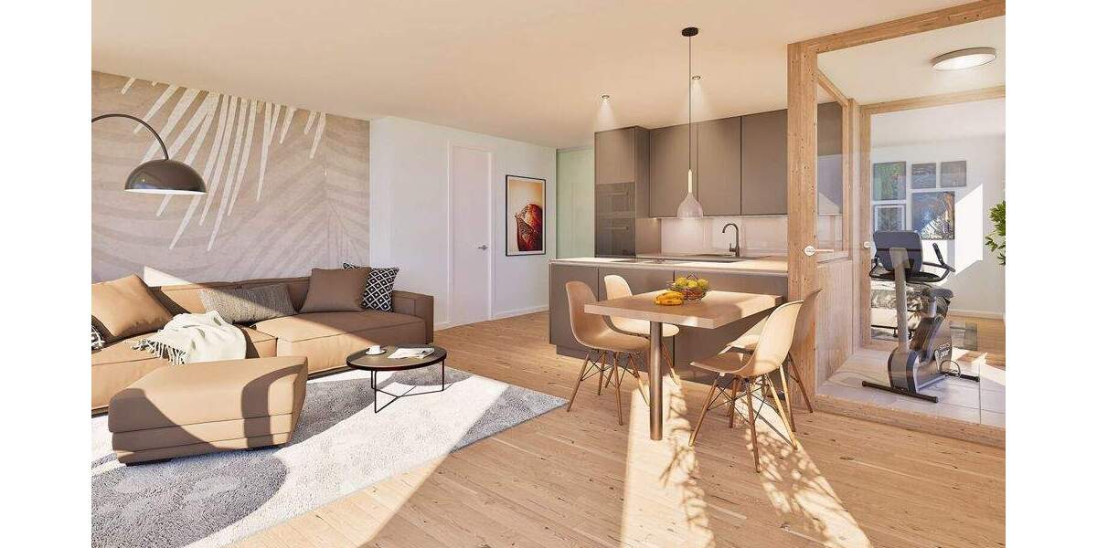 Etagenwohnung Friedrichshafen Allmannsweiler - 3 Zimmer, 83 m&sup2;, 745.000&euro; | Angebot:25772237