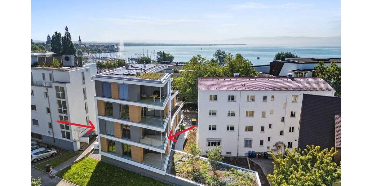 Etagenwohnung Friedrichshafen Hofen - 2 Zimmer, 69 m&sup2;, 691.000&euro; | Angebot:25742172