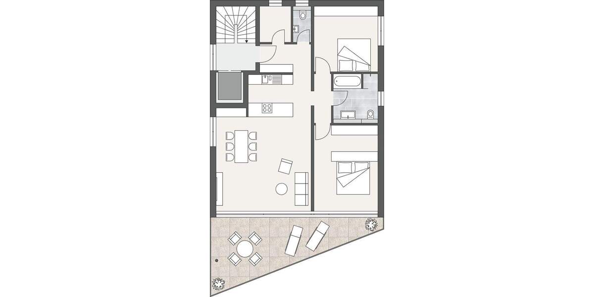 Etagenwohnung Überlingen - 3 Zimmer, 114 m&sup2;, 890.000&euro; | Angebot:25749296