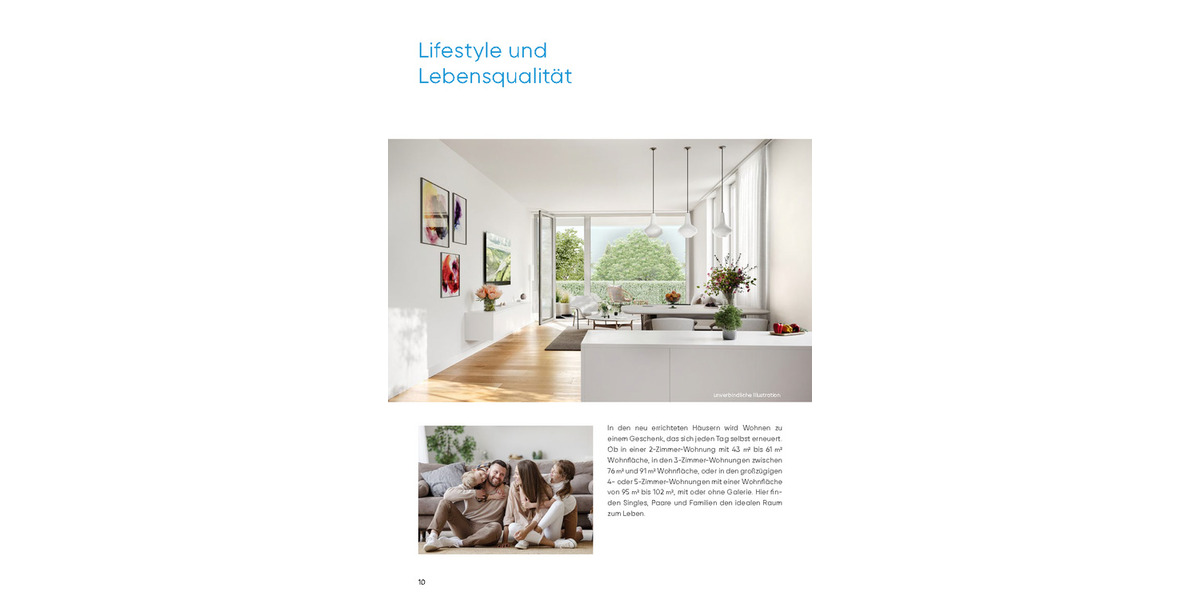 Etagenwohnung Konstanz Wollmatingen - 3 Zimmer, 641.200&euro; | Angebot:25675240