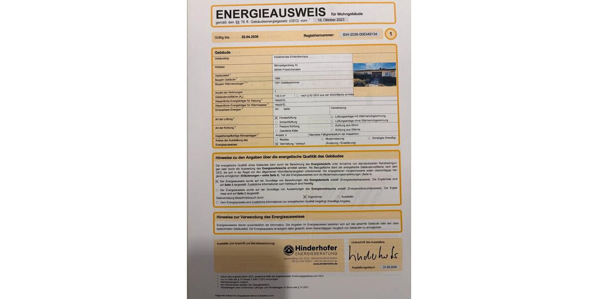 Einfamilienhaus Friedrichshafen Ailingen - 5 Zimmer, 121 m&sup2;, 600.000&euro; | Angebot:25918187