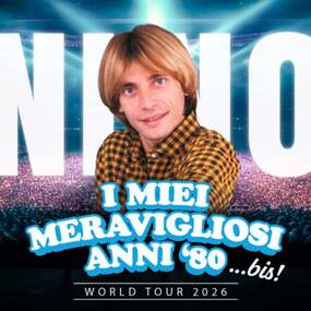 Nino D'Angelo - I miei meravigliosi anni ’80 …bis! 29.05.2026 Oberschwabenhalle
