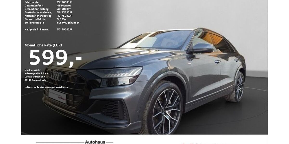 Audi Q8 102.810 km 56.620 &euro; Ravensburg 88214