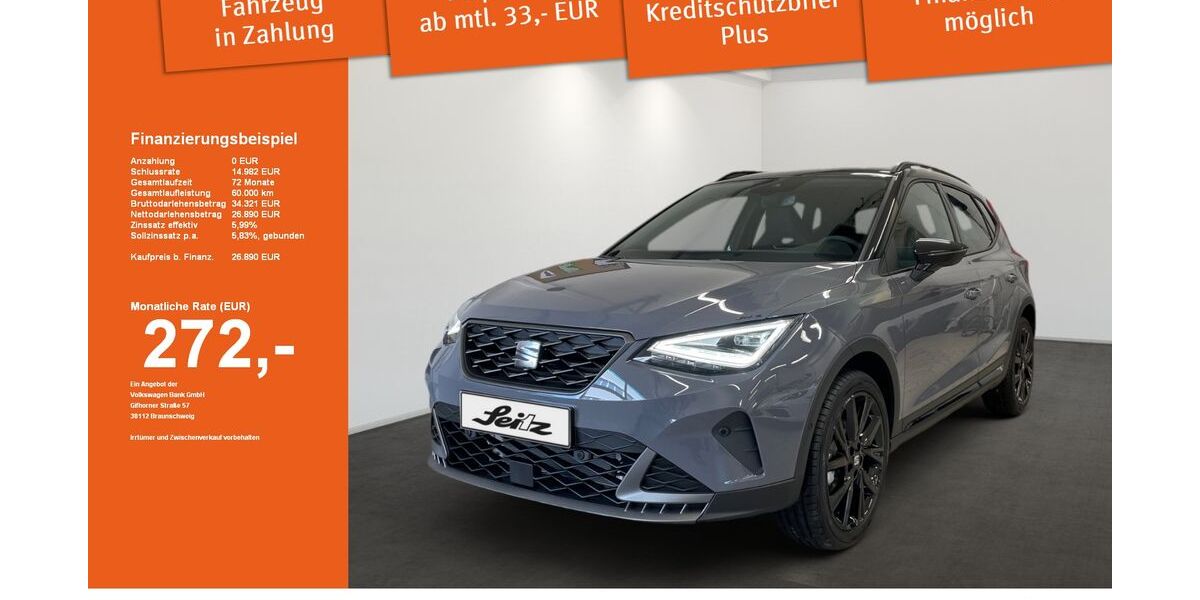 Seat Arona 6.000 km 26.890 &euro; Weingarten 88250