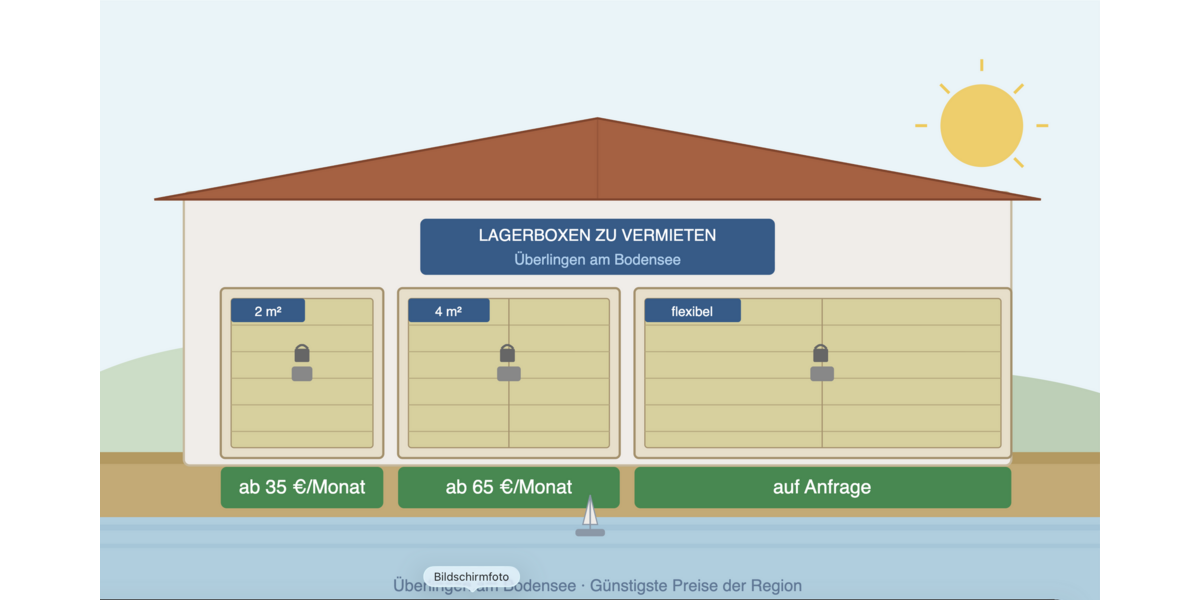 Gewerbeobjekt Überlingen - 150&euro; | Angebot:26687592