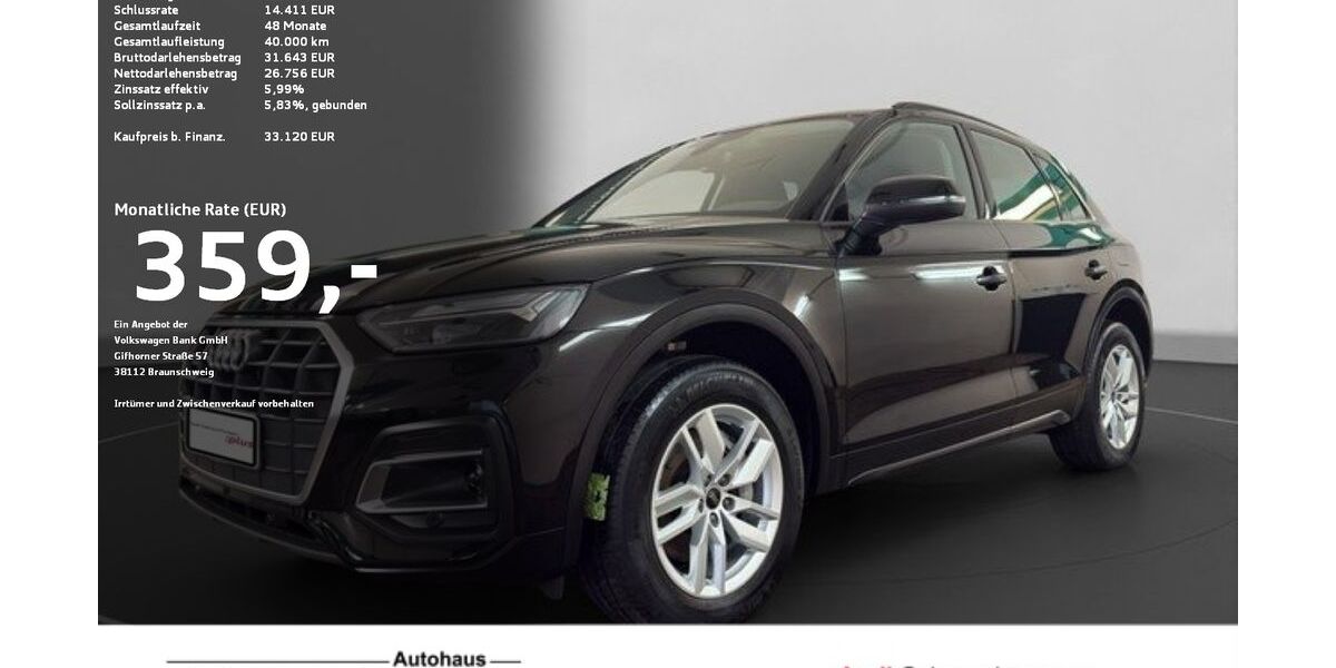 Audi Q5 82.594 km 33.120 &euro; Ravensburg 88214