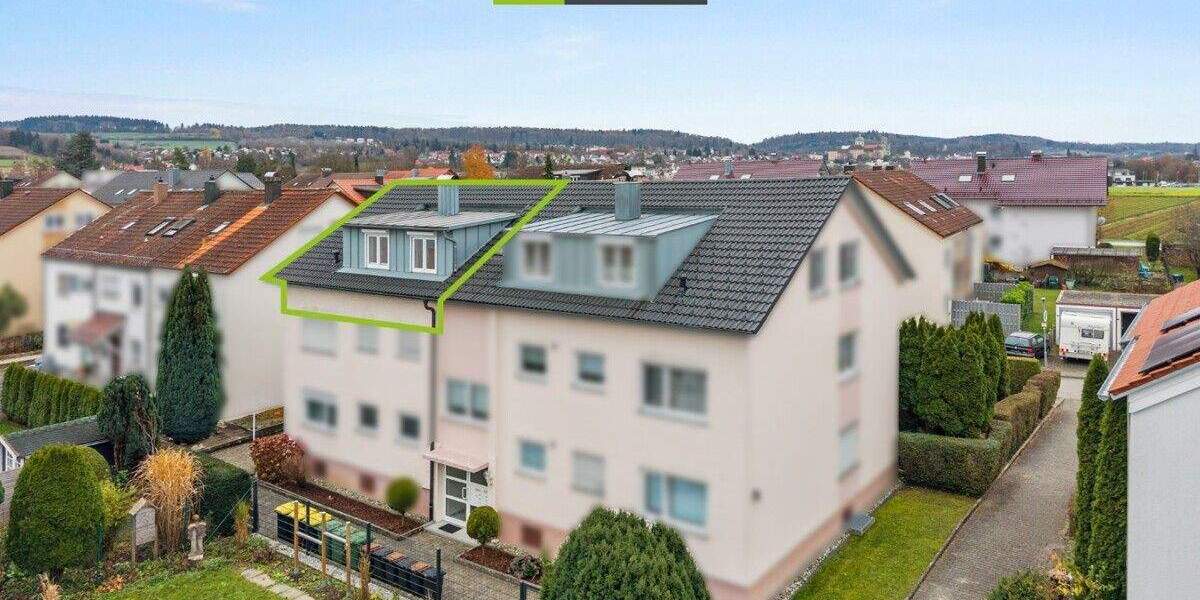 Etagenwohnung Baienfurt - 3 Zimmer, 48 m&sup2;, 219.000&euro; | Angebot:25740453