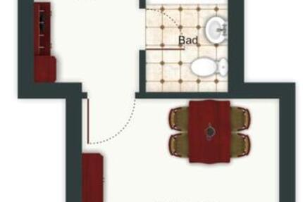 Wohnung Konstanz Konstanz-Fürstenberg - 1.5 Zimmer, 36 m&sup2;, 198.000&euro; | Angebot:26688085