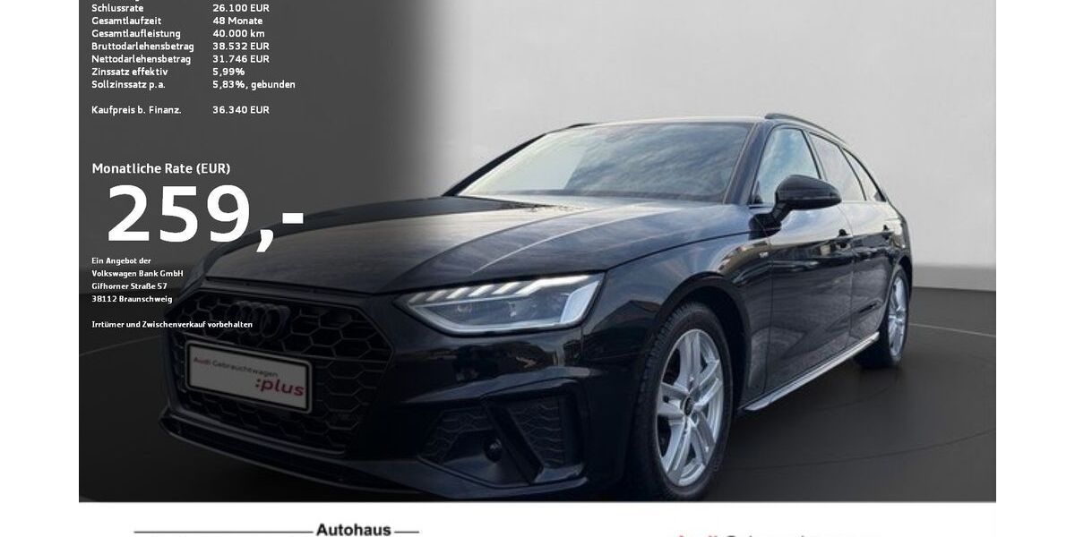 Audi A4 27.330 km 36.340 &euro; Ravensburg 88214